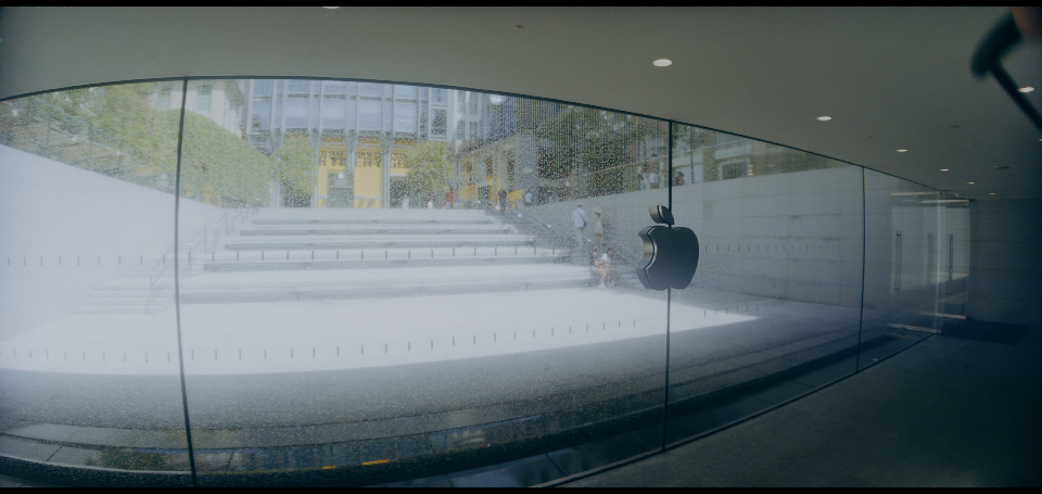 Bloom applied to Image 2 · color-graded image captured with an iPhone 17 Pro and a 1.55× anamorphic adapter (ProRes RAW Open Gate)
