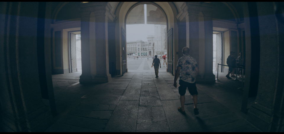 Bloom applied to Image 3 · color-graded image captured with an iPhone 17 Pro and a 1.55× anamorphic adapter (ProRes RAW Open Gate)