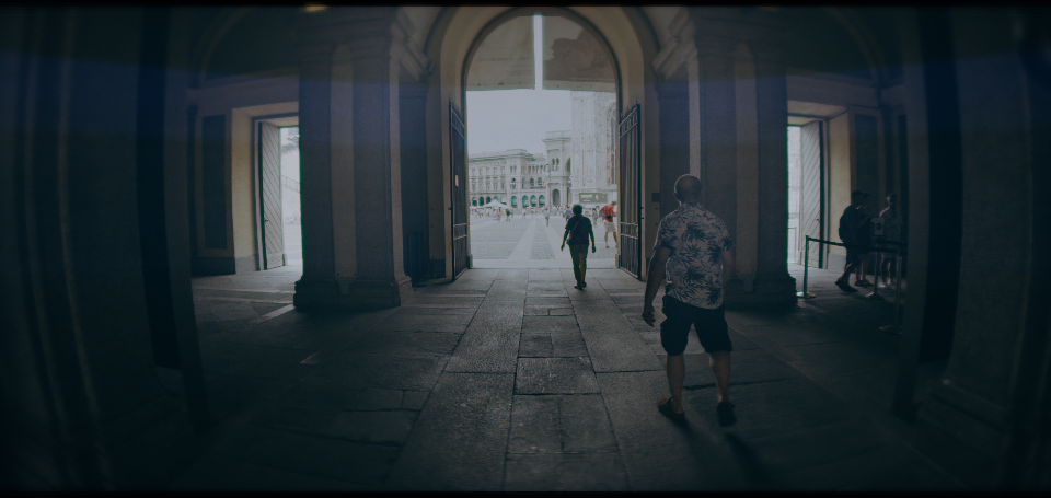 Capture applied to Image 3 · color-graded image captured with an iPhone 17 Pro and a 1.55× anamorphic adapter (ProRes RAW Open Gate)