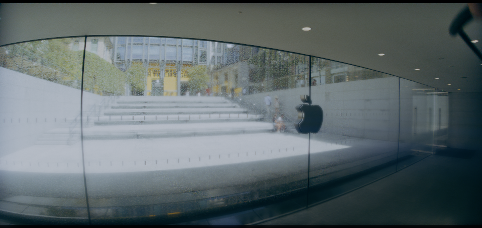Depth Input applied to Image 2 · color-graded image captured with an iPhone 17 Pro and a 1.55× anamorphic adapter (ProRes RAW Open Gate)
