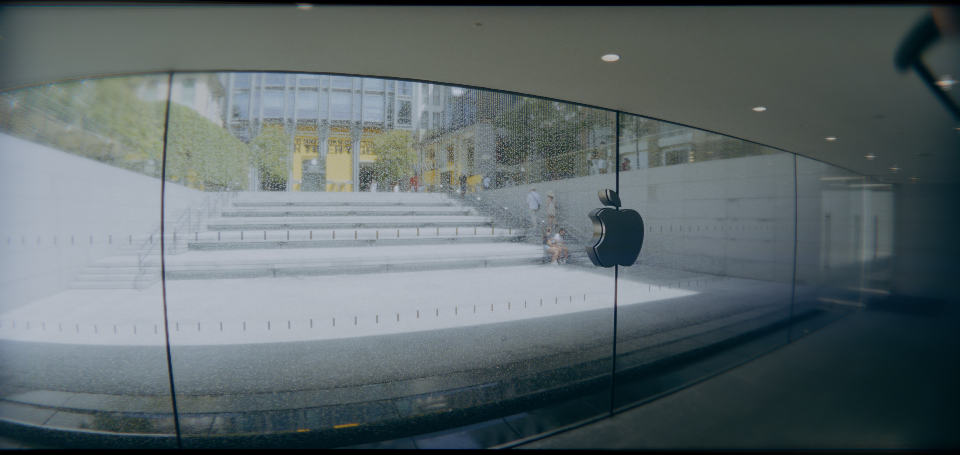 Field Shape applied to Image 2 · color-graded image captured with an iPhone 17 Pro and a 1.55× anamorphic adapter (ProRes RAW Open Gate)