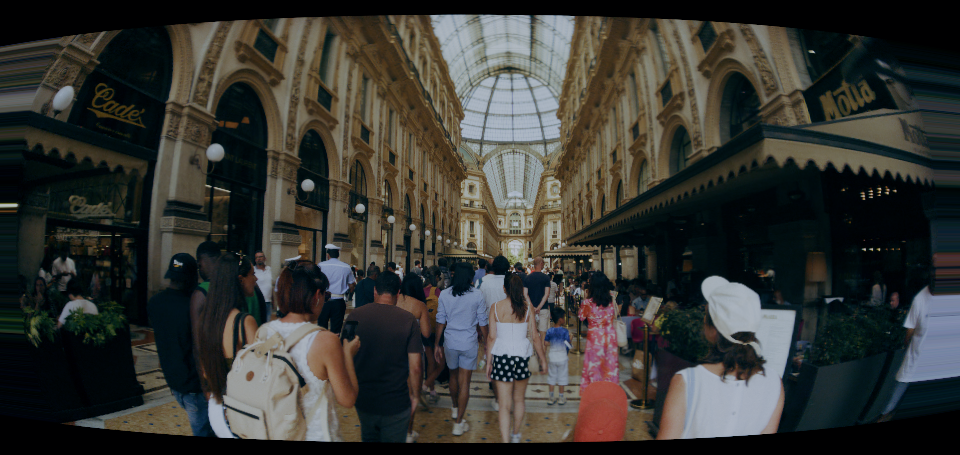 Geometry applied to Image 1 · color-graded image captured with an iPhone 17 Pro and a 1.55× anamorphic adapter (ProRes RAW Open Gate)