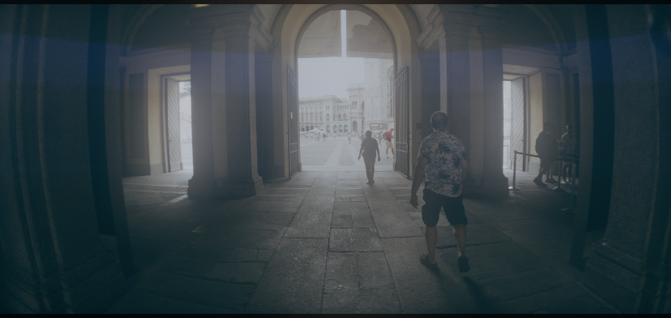 Glare & Halo applied to Image 3 · color-graded image captured with an iPhone 17 Pro and a 1.55× anamorphic adapter (ProRes RAW Open Gate)