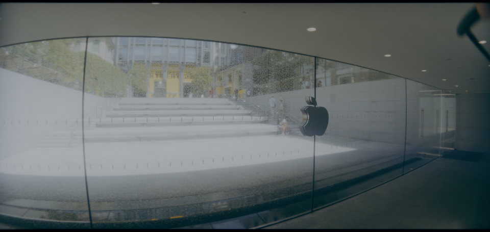 03-Uncoated-Newsreel-2-Medium applied to Image 2 · color-graded image captured with an iPhone 17 Pro and a 1.55× anamorphic adapter (ProRes RAW Open Gate)