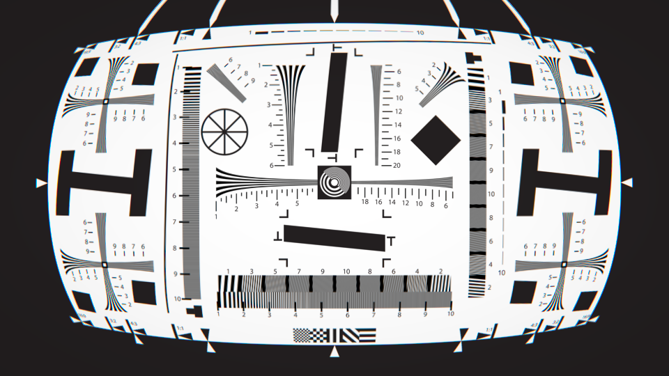 14-Stressed-Ultra-Wide-2-Medium applied to ISO 12233 chart