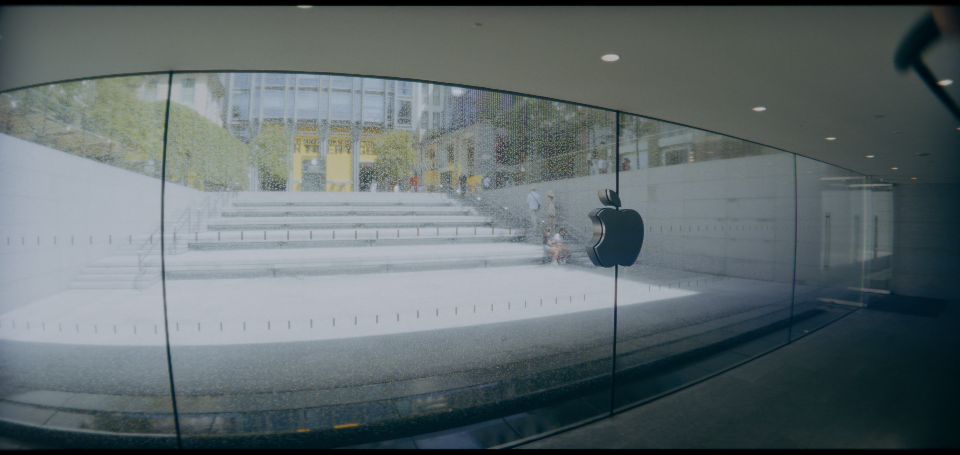 Presets applied to Image 2 · color-graded image captured with an iPhone 17 Pro and a 1.55× anamorphic adapter (ProRes RAW Open Gate)