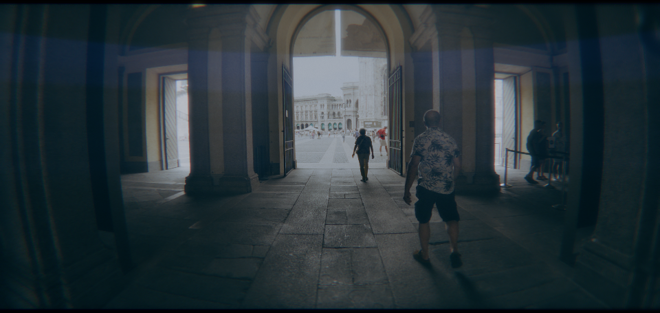 Variation applied to Image 3 · color-graded image captured with an iPhone 17 Pro and a 1.55× anamorphic adapter (ProRes RAW Open Gate)